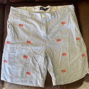 Mens size 36 American glad pin stripped shorts